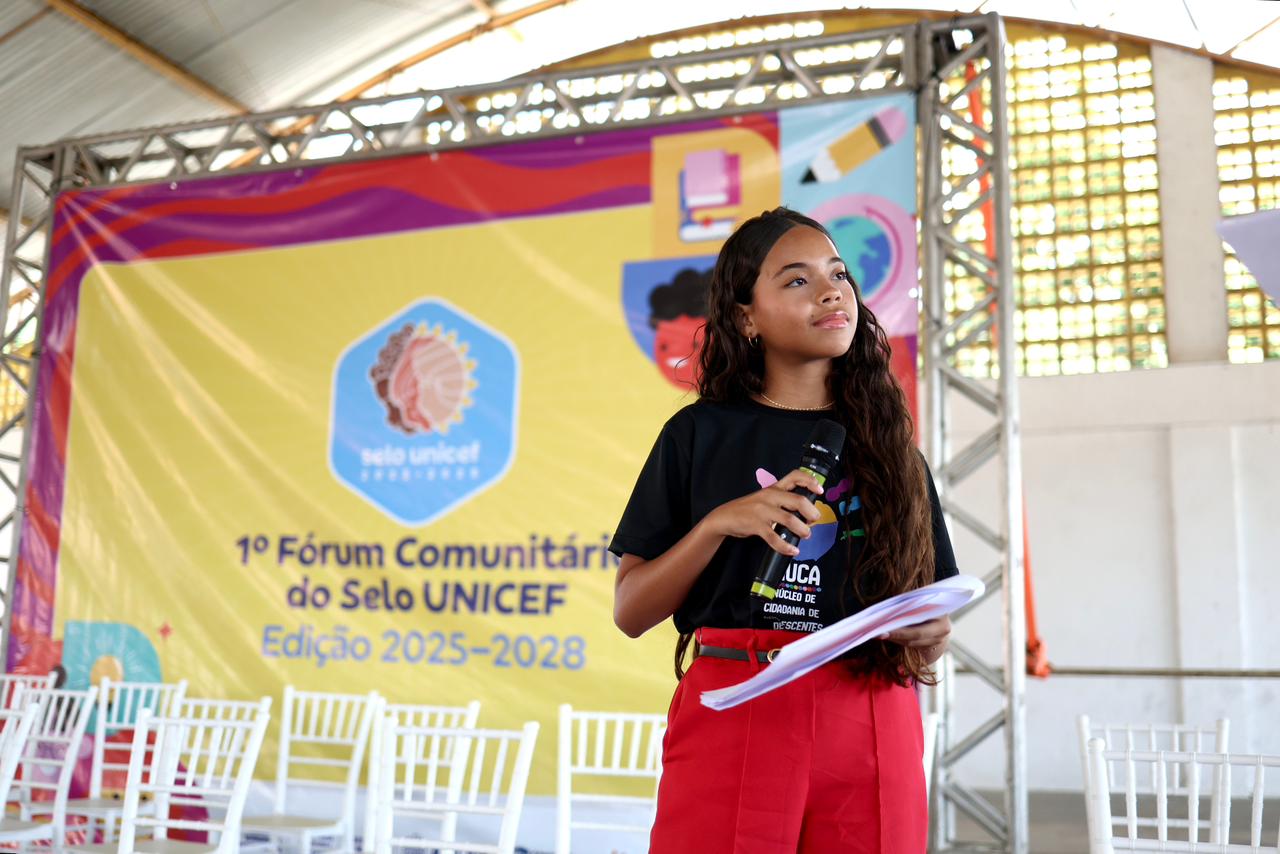 Atalaia realiza seu 1º Fórum Comunitário do Selo UNICEF com ênfase na cidadania infantil